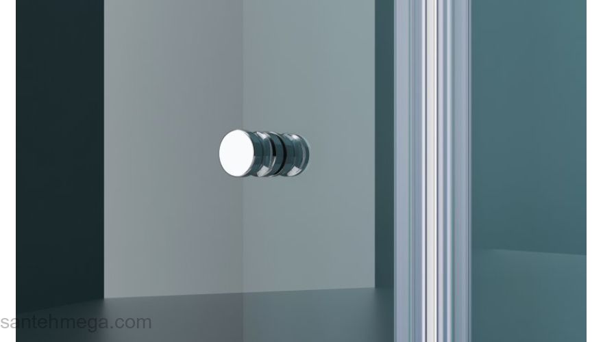 Душевая дверь BELBAGNO ETNA-B-11-100+90-C-Cr. Фото