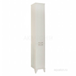 Шкаф - колонна Акватон Леон Н дуб белый 1A187903LBPS0. Фото
